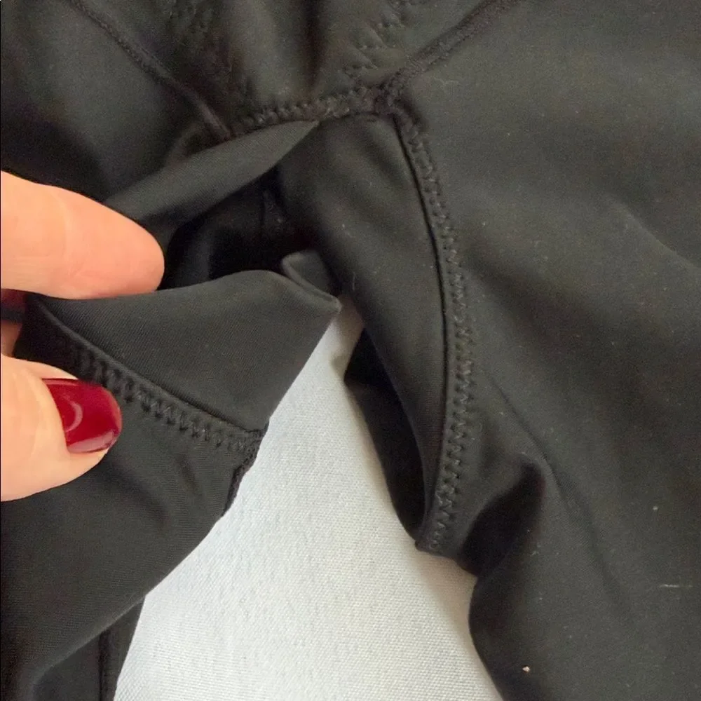 Black Full-Body Shapewear Bodysuit with Front Zip